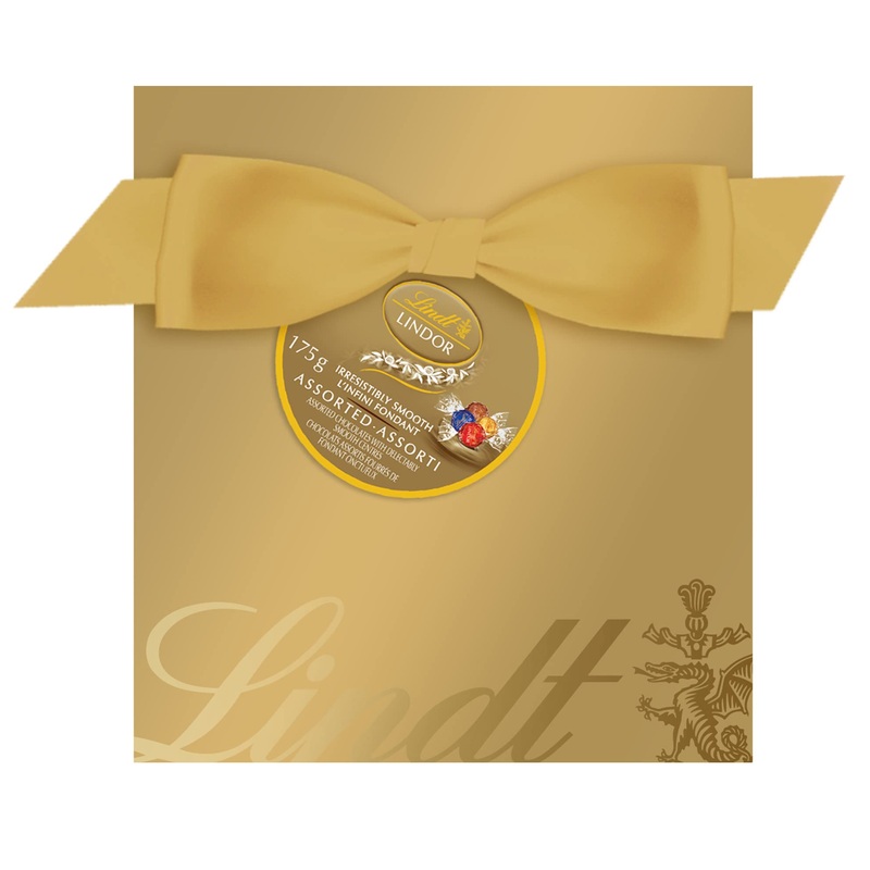 Lindt LINDOR Radiance Assorted Chocolate Truffles 175-Gram Gift Box 1.0 count