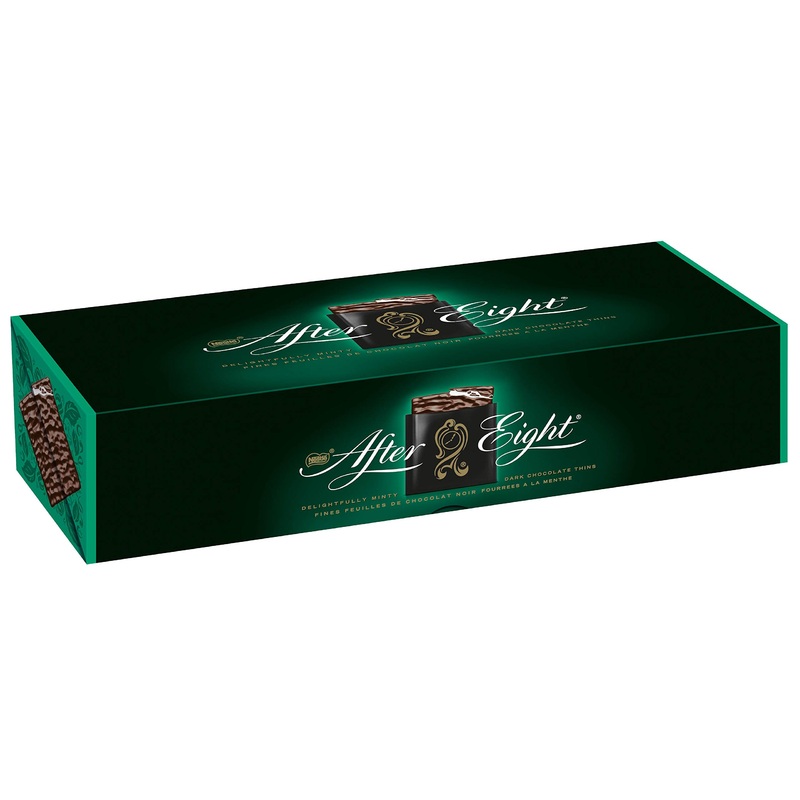 Nestl Christmas Chocolates AFTER EIGHT Mint – Assortment of mint filled chocolates – Box of 800g