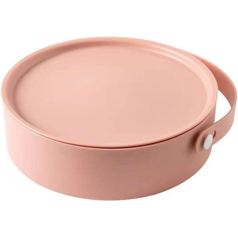 Snack Serving Tray with Lid Snackle Box Snack Serving Tray Snack Box Candy Dish Snack Tray with Lid Dry Fruit Tray Divided Serving Tray Fruit Platter Tray for Parties Appetizer Tray Snack Tray w Roze