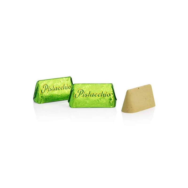Venchi – Gianduiotto-shaped pistachio praline in 1 kg 1 kg pack – Gluten free
