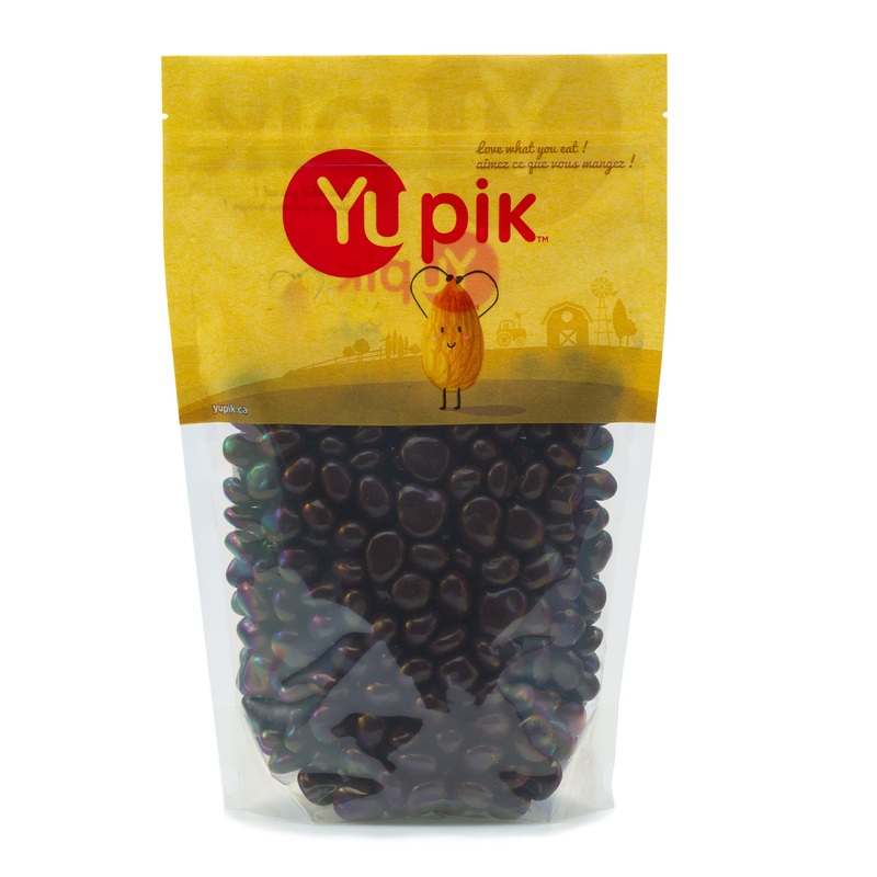 Yupik Dark Chocolate Covered Cranberries 1 kg Kosher Dried Fruits Dried Cranberries Dipped in Chocolate Smooth & Rich Source of Fiber & Iron Dark Chocolate Candy Classic Sweet Snacks