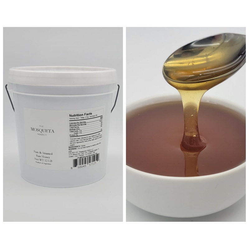 12Lb Raw Honey – Pure And Strained – 12 Lb Honey Pail – 1 Gallon Bucket – Wholesale Bulk. Baker’S. Industry. Light Amber 12 Poun