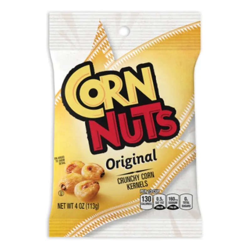 Corn Nuts 4-Ounce Packs – Original: 12-Piece Box