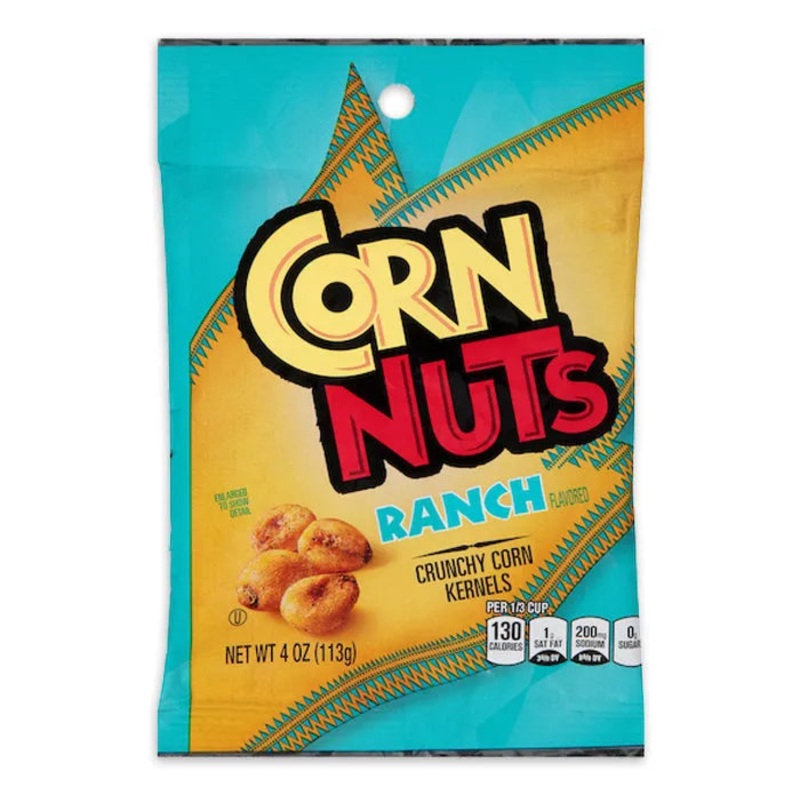 Corn Nuts 4-Ounce Packs – Ranch: 12-Piece Box