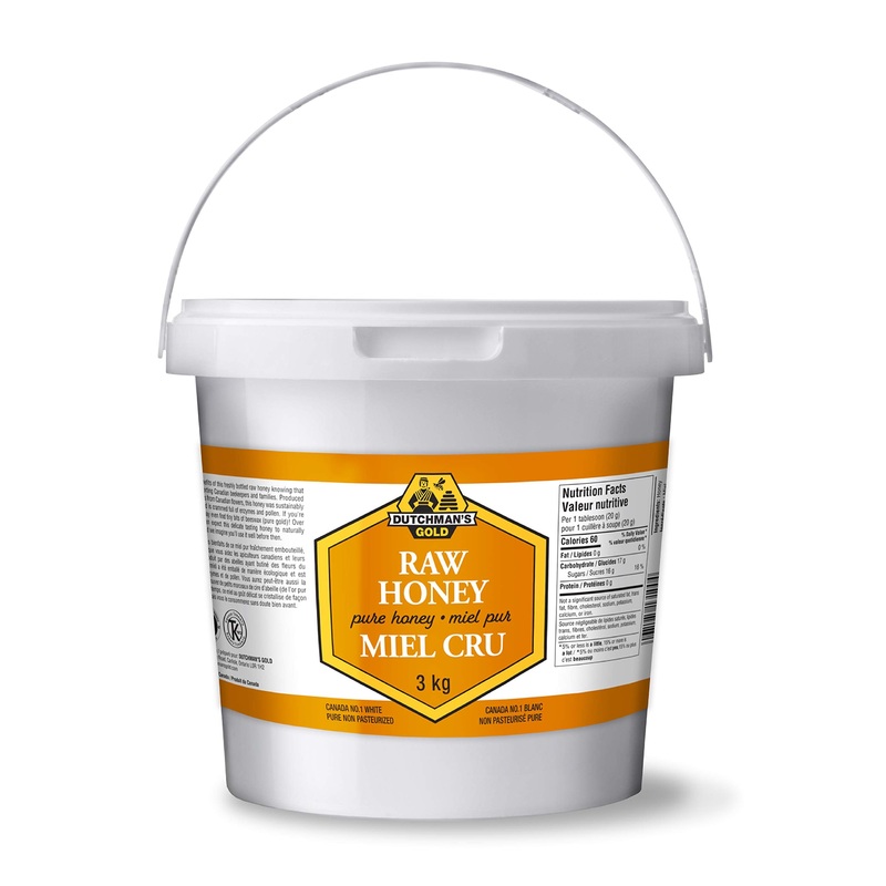 Dutchman’S Gold Raw Honey 6.6 Lbs – Unfiltered – Non-Pasteurized – Kosher
