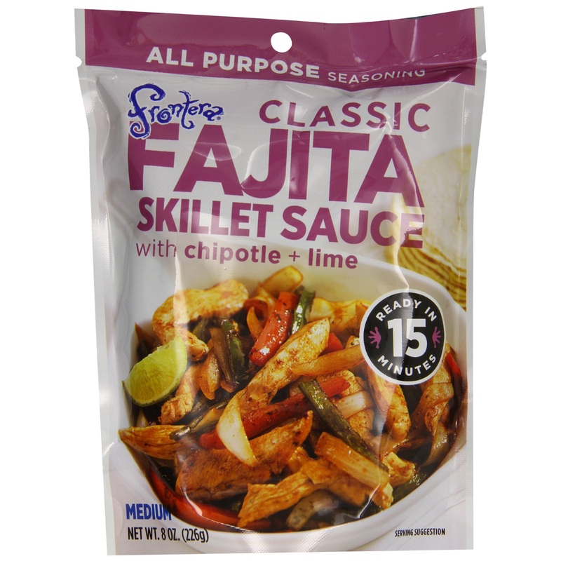 Frontera Foods Fajita Skillet Sauce, Classic, 8 Ounce (Pack Of 6)