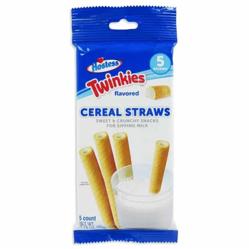Hostess Twinkies Cereal Straws Peg Bag: 13-Piece Case