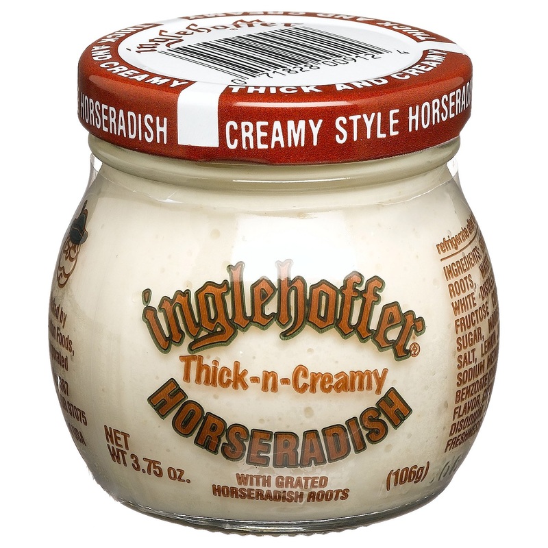Inglehoffer Horseradish,Thick & Creamy, 3.75-Ounce Jars (Pack Of 12)