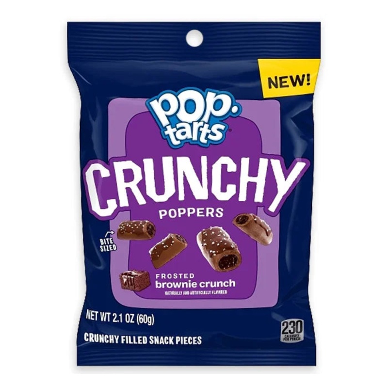 Kellogg’s Pop-Tarts Crunchy Poppers – Frosted Brownie: 6-Piece Box