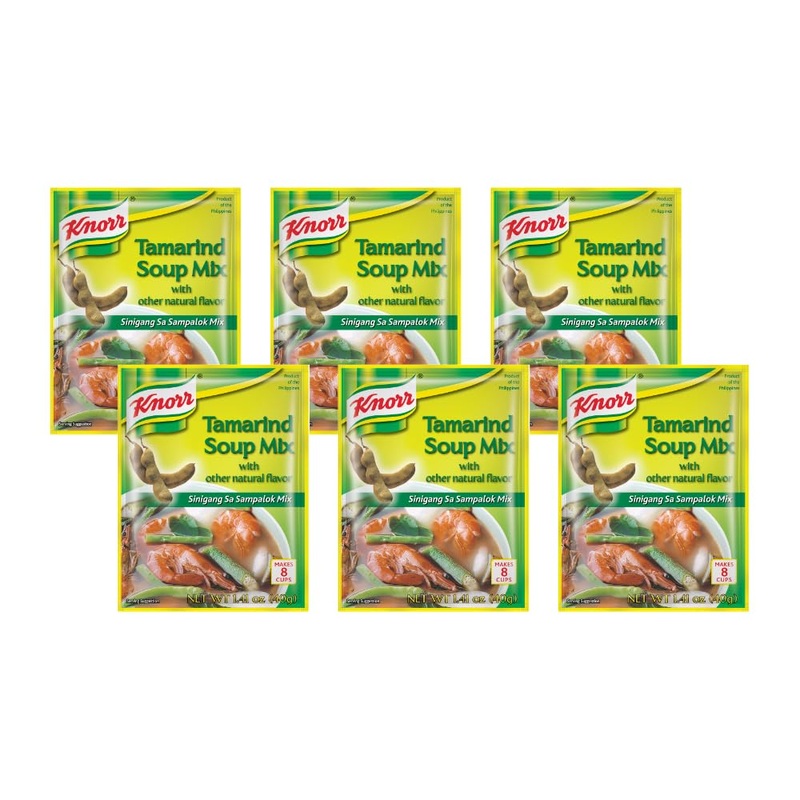 Knorr Tamarind Soup Mix (Sinigang Sa Sampalok Mix), 1.41Oz (40G) (Pack Of 6)