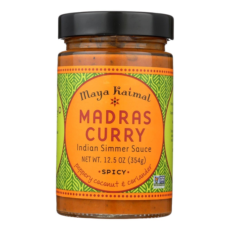Maya Kaimal Sauce Simmer Madras Curry, 12.5 Oz (Case Of 6)