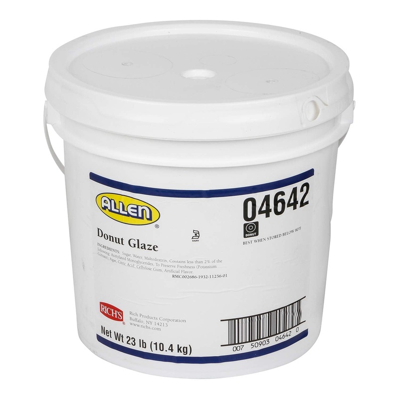Rich’S Jw Allen Glaze For Donuts, Pastries & More, 23 Lb Pail