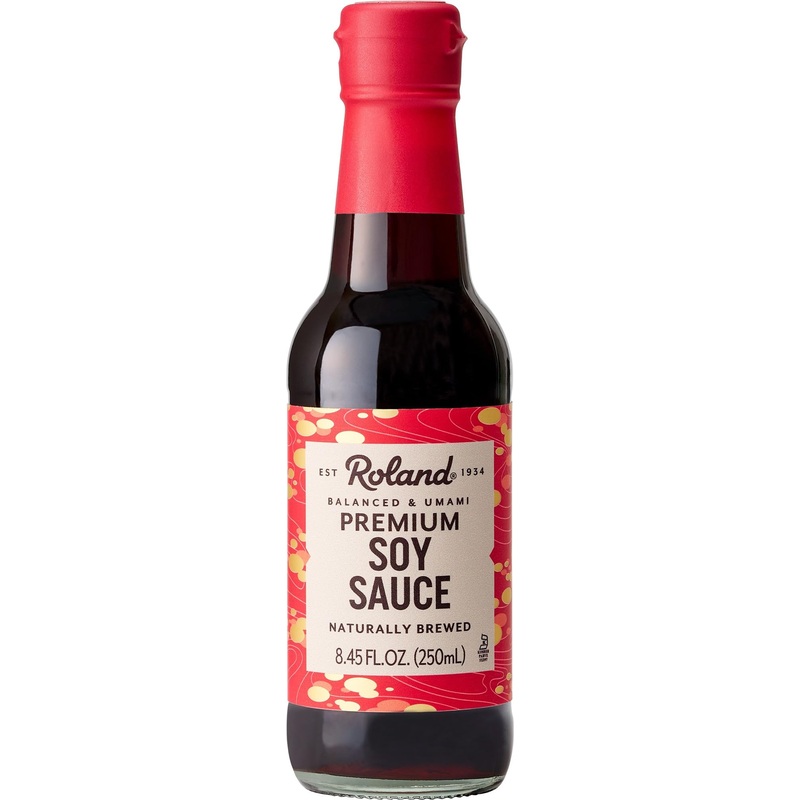 Roland Foods Premium Soy Sauce, Naturally Brewed, 8.45 Ounce Bottle, Pack Of 1