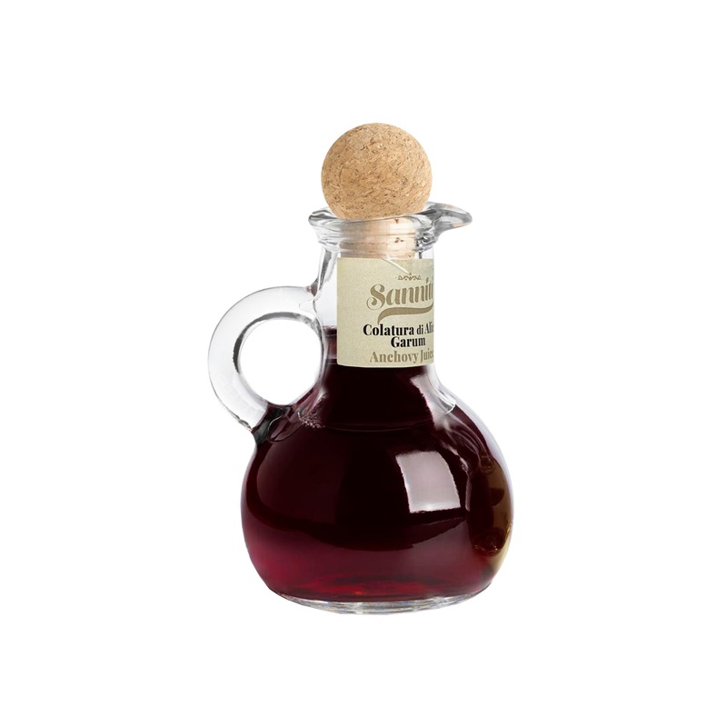 Sanniti Colatura Di Alici | Anchovy Juice Extract | Italian Fish Sauce | Ancient Garum | Product Of Italy (100 Ml (3.4 Fl Oz))