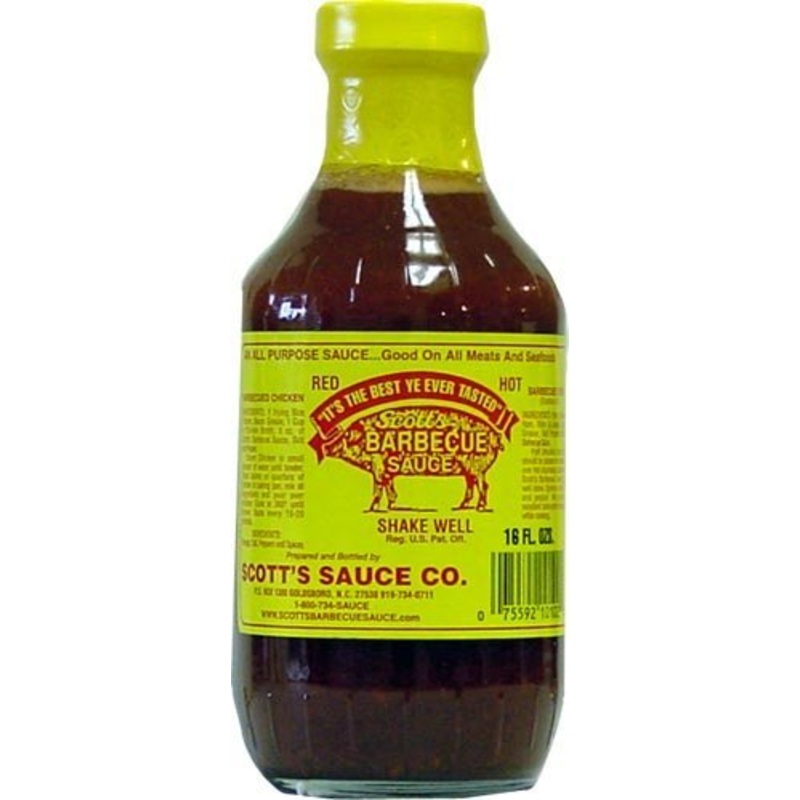 Scott’S Spicy Bbq Sauce – Fat And Sugar Free Barbecue Sauce, 16 Fl Oz (Pack Of 2)
