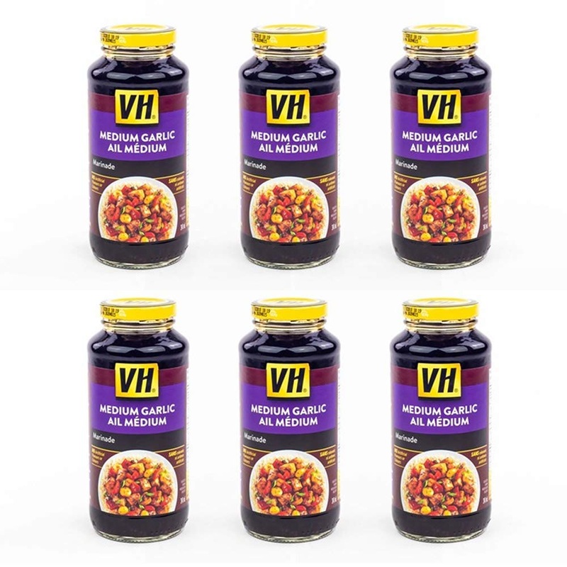 Vh Medium Garlic Marinade Cooking Sauce, 341Ml/11.5Oz, 6 Jars {Imported From Canada}