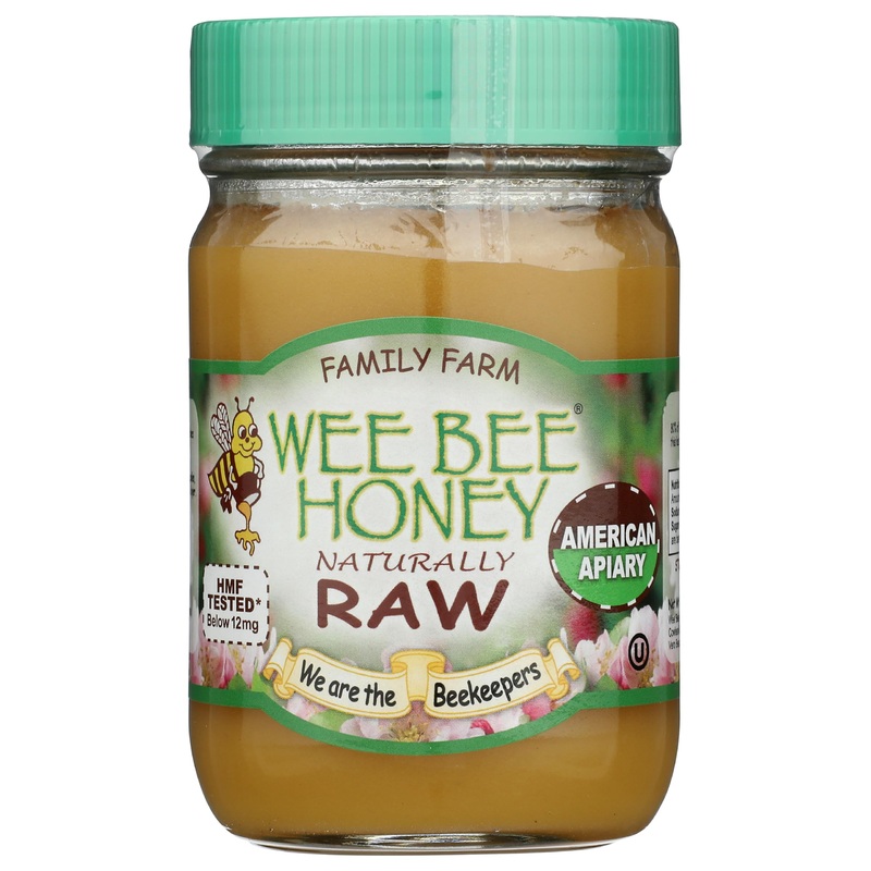 Wee Bee Honey Naturally Raw Honey, 1 Pound