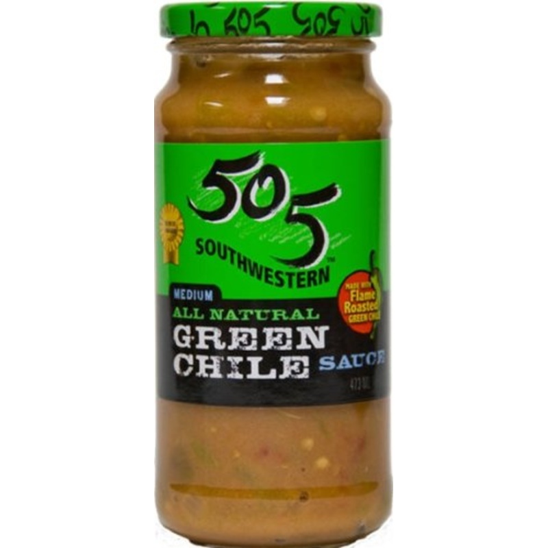 505 Southwestern 16Oz Jar (Pack Of 3, Select Flavor Below) (Green Chile Sauce – Medium)