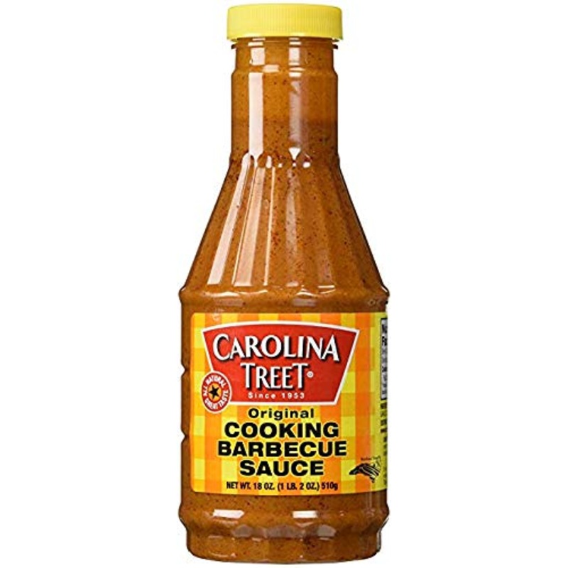 Carolina Treet Cooking Barbecue Sauce, Original Flavor, 18 Ounce – 3 Pack