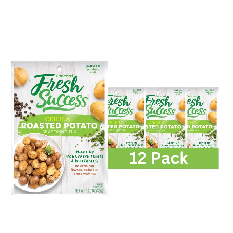 Concord Foods Original Roasted Potato Seasoning Mix: Elevate Your Potatoes With Spices, Garlic, And Herbs – Simply Mix, Bake, An