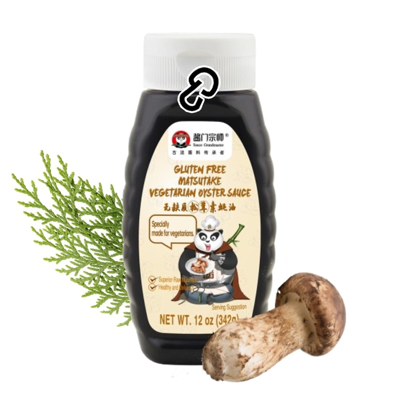 Gluten Free Vegan Oyster Sauce – Low Sodium, Non-Gmo, No Preservatives/Msg – Healthy Stir-Fry & Marinade Sauce – 12 Fl Oz Squeez