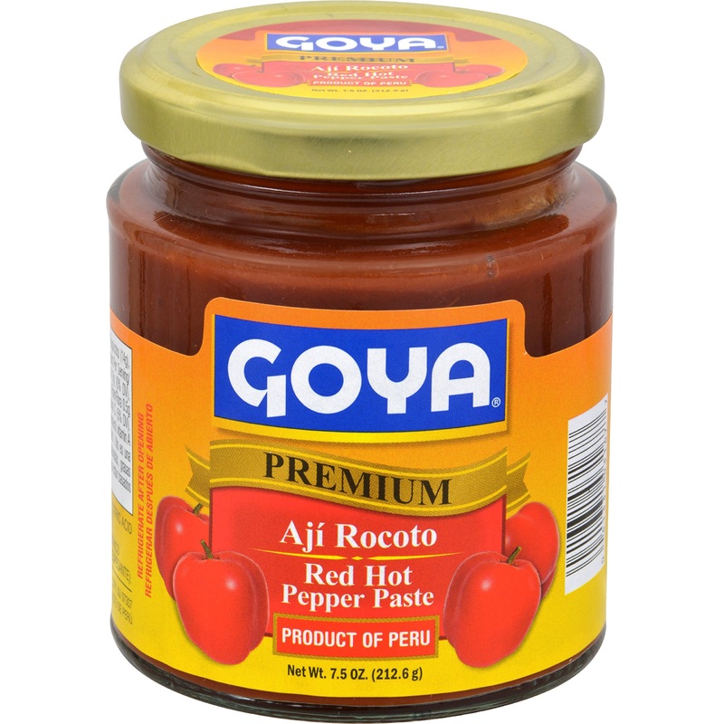 Goya Foods Aji Rocoto Red Hot Pepper Paste, 7.5 Ounce (Pack Of 12)