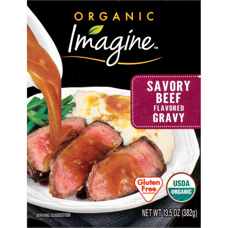 Imagine Organic Savory Beef Flavored Gravy 13.5 Oz