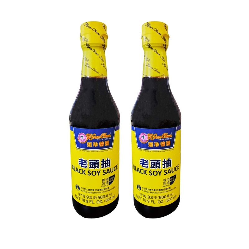 Koon Chun Black Soy Sauce (2 Pack, Total Of 1000Ml)