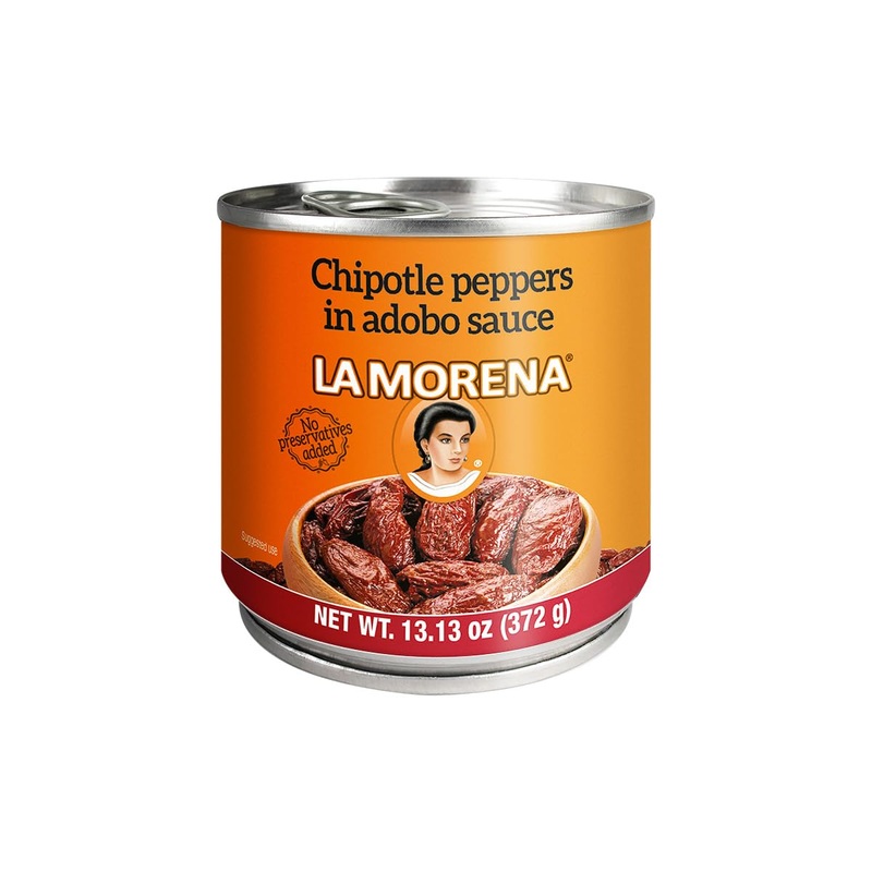 La Morena Chipotle Peppers In Adobo Sauce, 13Oz (6 Pack) (Packaging May Vary)
