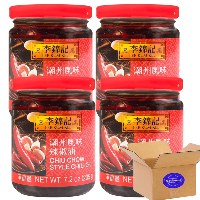 Lkk Chiu Chow Chili Oil 7.2Oz (4Pack, 7.2Oz)