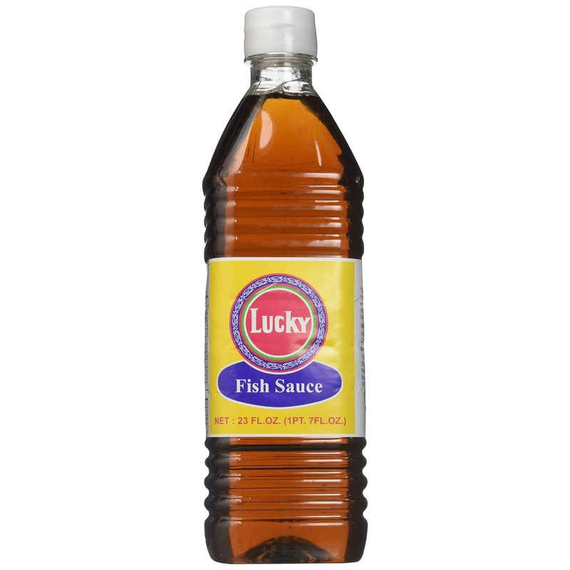 Lucky Brand Premium Thai Fish Sauce 23 Fl.Oz Crafted For Dressings And Marinades For A Sweet, Tangy And Spicy Flavor, Pack Of 1