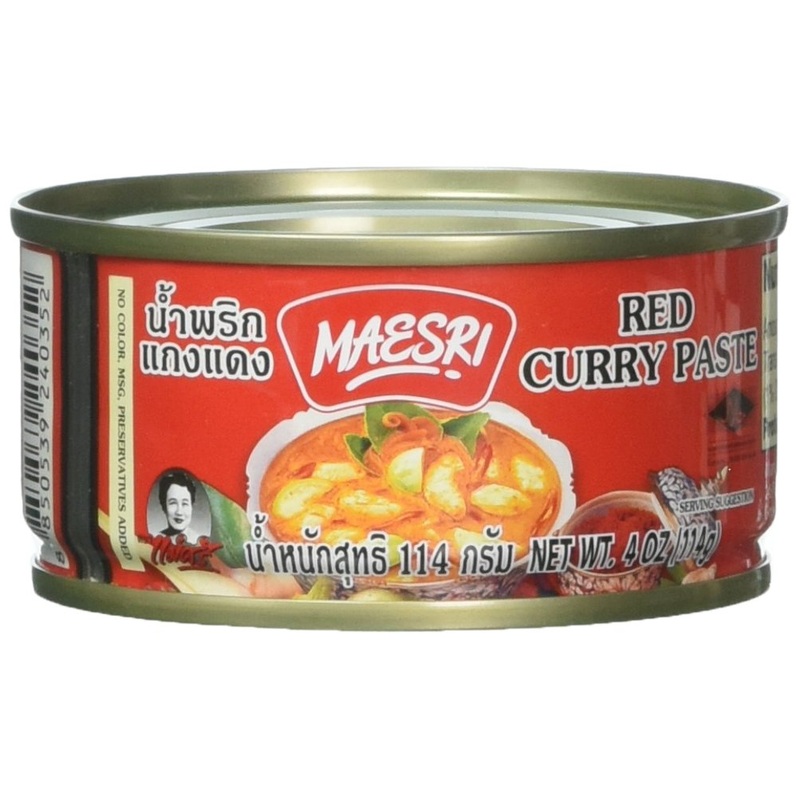 Maesri Thai Red Curry – 4 Oz X 2 Cans