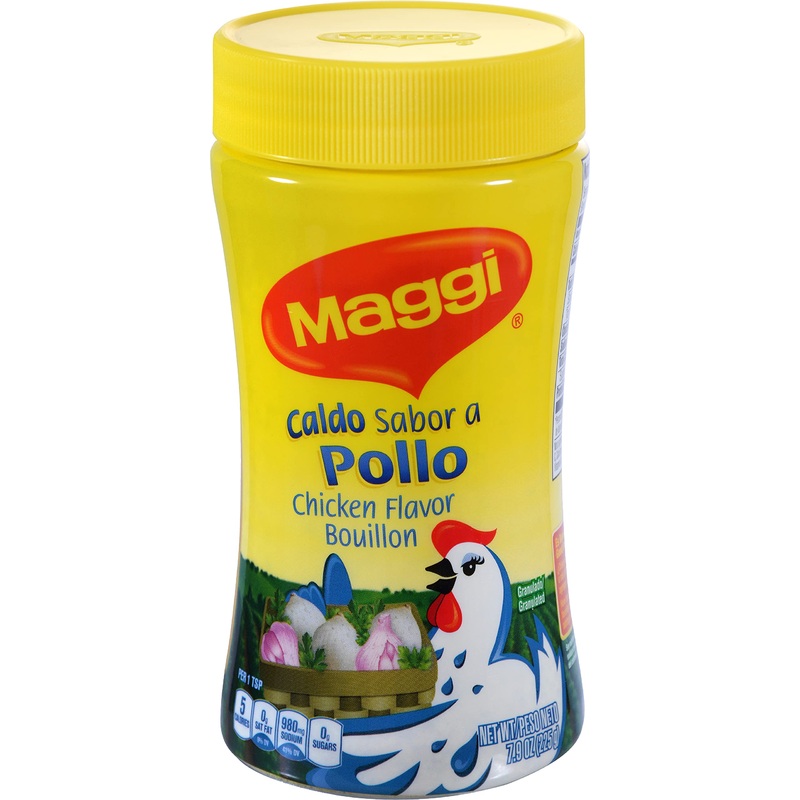 Maggi Granulated Chicken Flavor Bouillon, 7.9 Ounce (Pack Of 12)