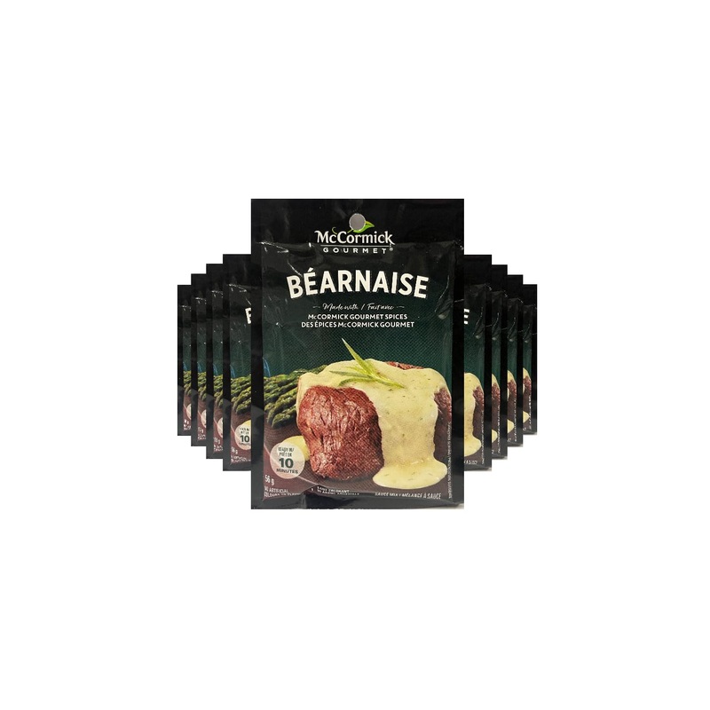 Mccormick Gourmet, Dry Sauce Mix, Bearnaise, 56G/2 Oz., (9Pk) {Imported From Canada}