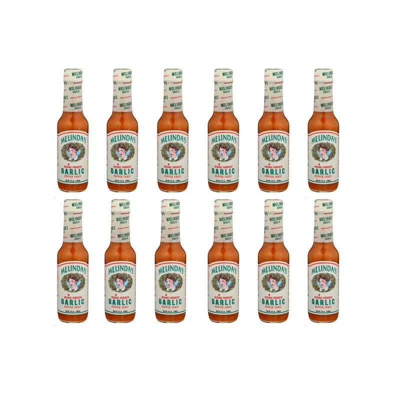 Melinda’S Garlic Habanero Hot Sauce (Pack Of 12)
