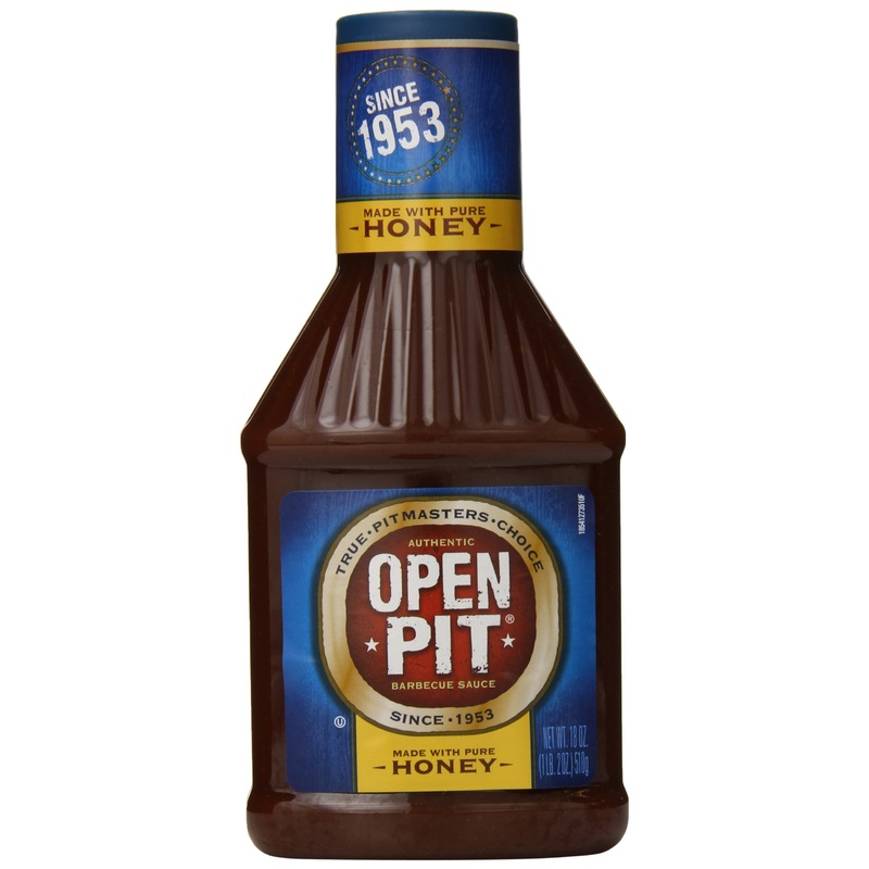 Open Pit Blue Label Honey Barbecue Sauce, Made With Pure Honey, 18 Oz. (Pack Of 12)