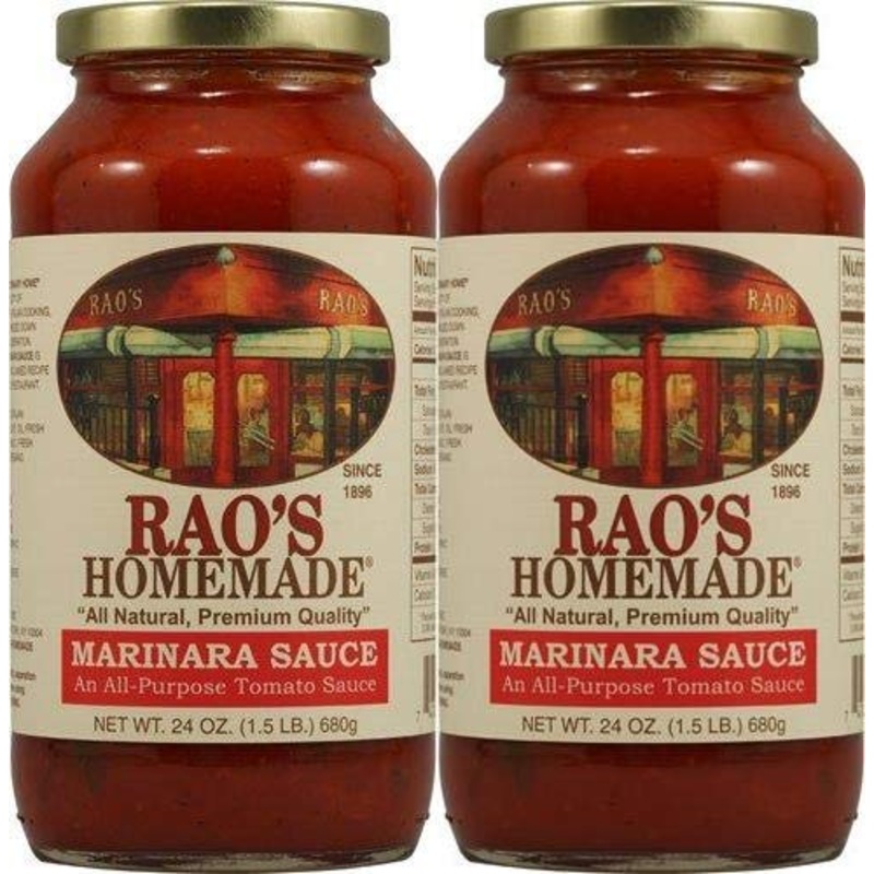 Rao’S Homemade All Natural Marinara Sauce, 24 Ounce (Pack Of 2) Pack Of 2