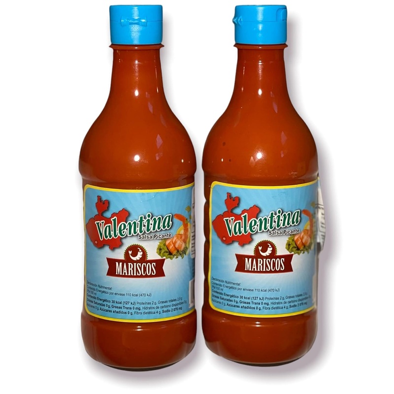 Valentina Salsa Picante – Mariscos (2 Pack) 8.4 Fl Oz Ea – Made In Mexico