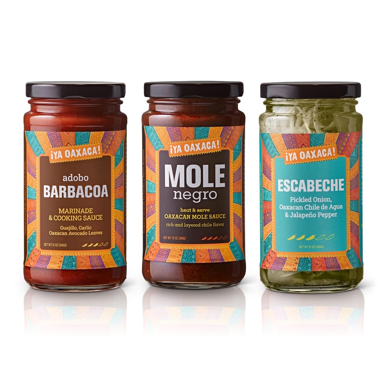 Ya Oaxaca – Variety Pack – Includes 1 Jar Each Mole Negro, Escabeche, & Barbacoa Marinade – Great Marinade For Chicken, Pork, Or