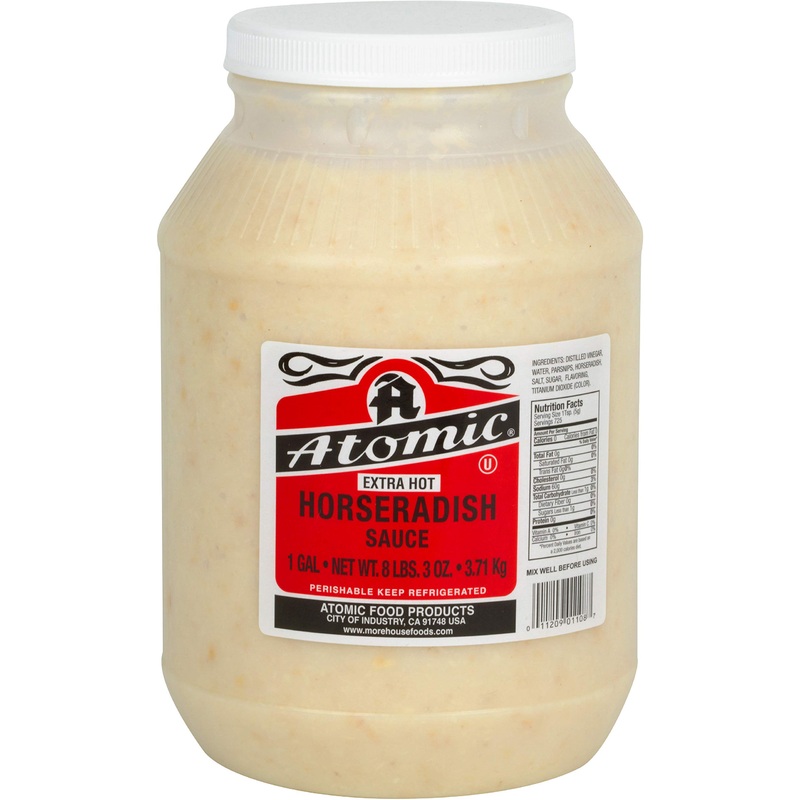 Atomic Horseradish – Extra Hot – 1 Gal – 128 Ozs
