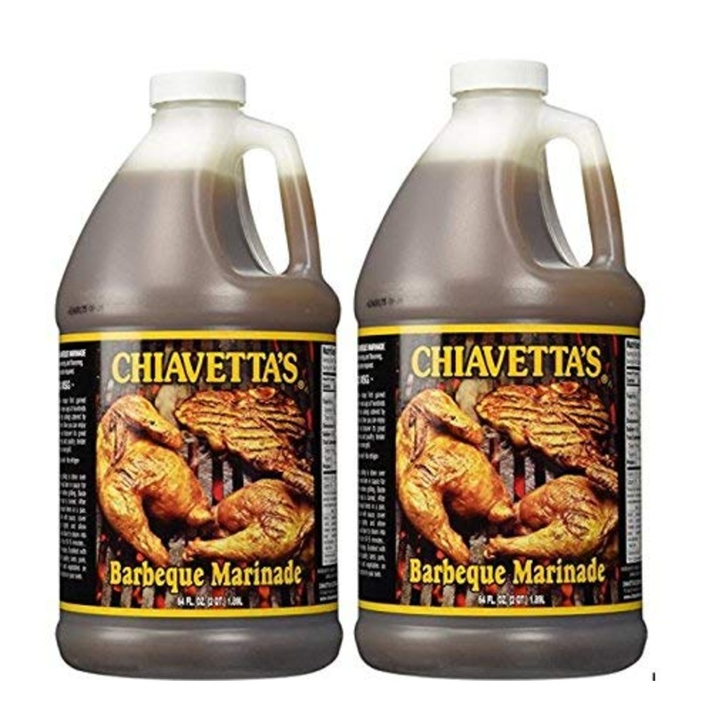 Chiavetta’s BBQ Chicken Marinade, 64oz (2 Pack) – Perfect for Grilling, Flavorful Marinade for Chicken and More
