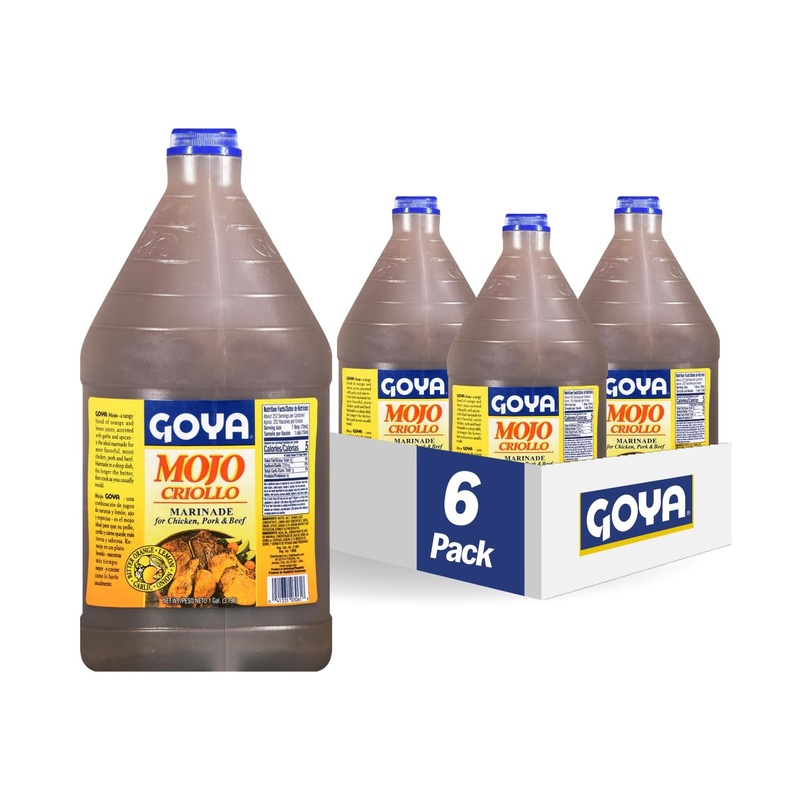 Goya Foods Mojo Criollo Marinade, 128 Fl Oz (Pack Of 6)