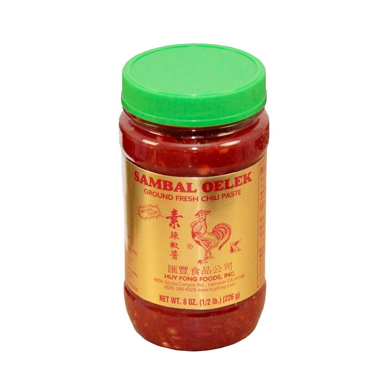 Huy Fong Sambal Oelex Chili Paste, 8 Ounce – 24 Per Case.