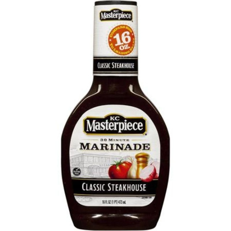 Kc Masterpiece, 30-Minute Marinade, Classic Steakhouse Sauce, 16-Ounce Bottle (Pack Of 3)