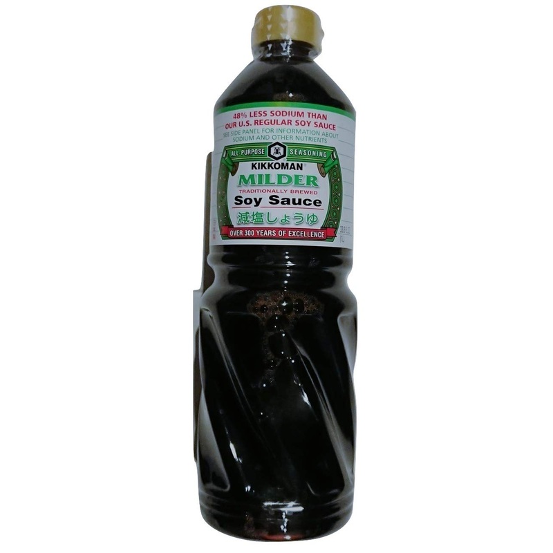 Kikkoman Milder Japan Made Soy Sauce, 33.8 Ounce