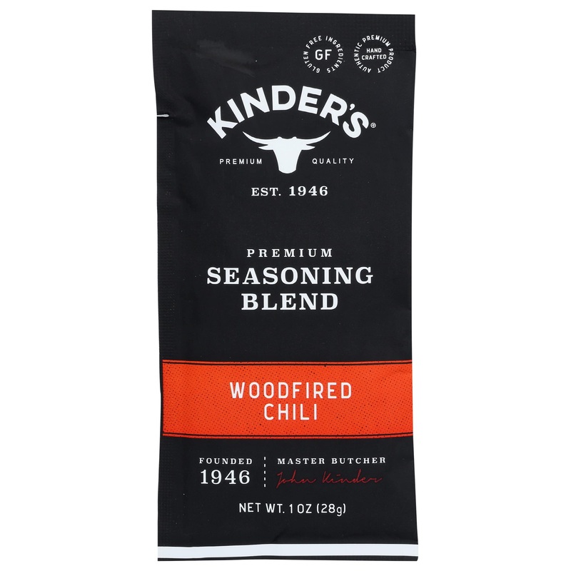 Kinder’S Woodfired Chili Seasoning Blend, Gluten Free, 1 Ounces (Pack Of 10)