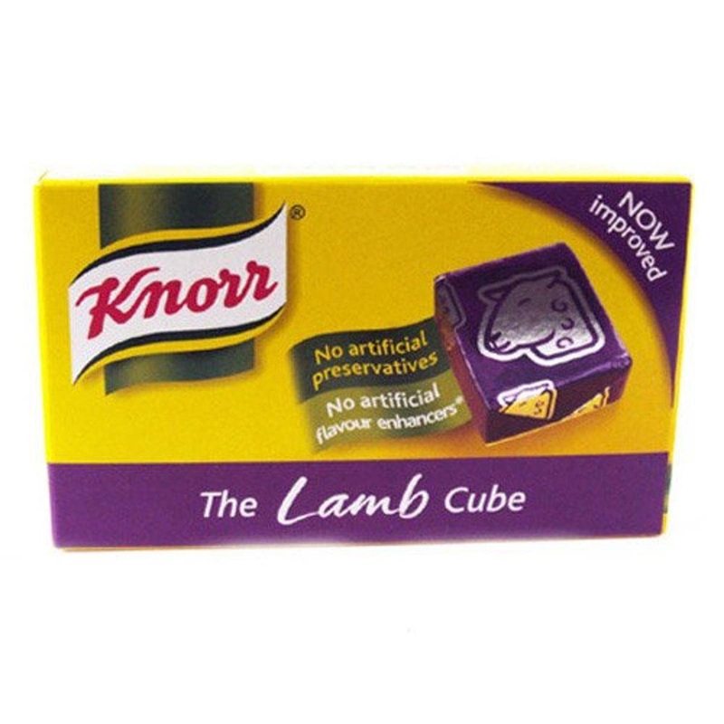 Knorr Lamb Stock Cubes – 8 Pack, 80g (1.76 Ounce) – Flavorful Cooking Essentials