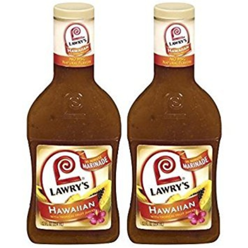 Lawry’S 30 Minute Marinade: Hawaiian With Tropical Juices (2 Pack) 12 Oz Bottles