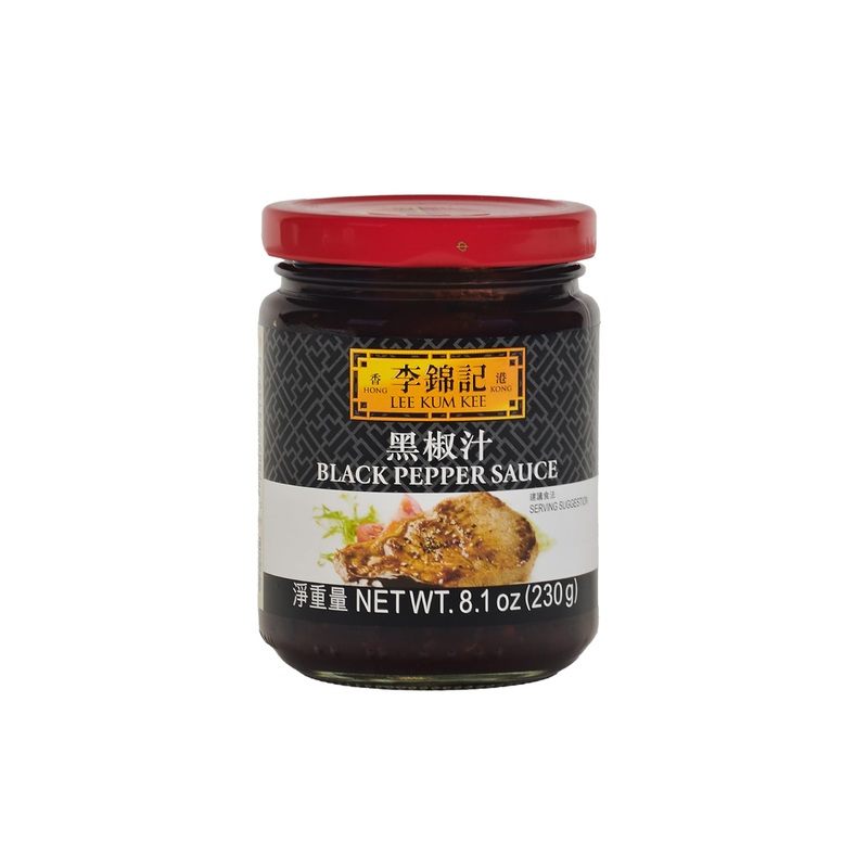 Lee Kum Kee Black Pepper Sauce (8.1 Oz – 1 Pack), Ready-To-Use Sauce, Perfect For Stir-Frying, Steamed Dishes, Gravies, Marinade