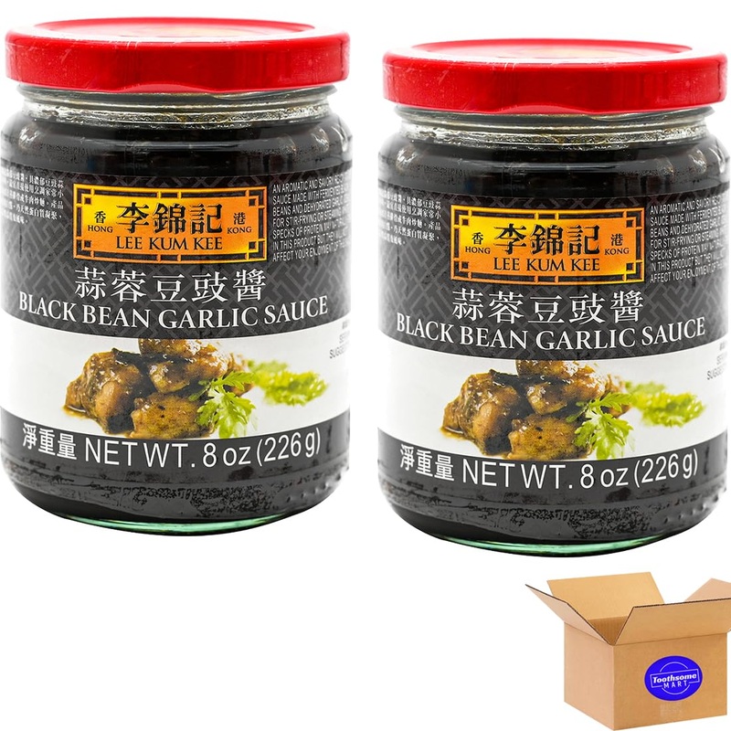 Lkk Black Bean Garlic Sauce 8Oz/226G, Pack Of 2